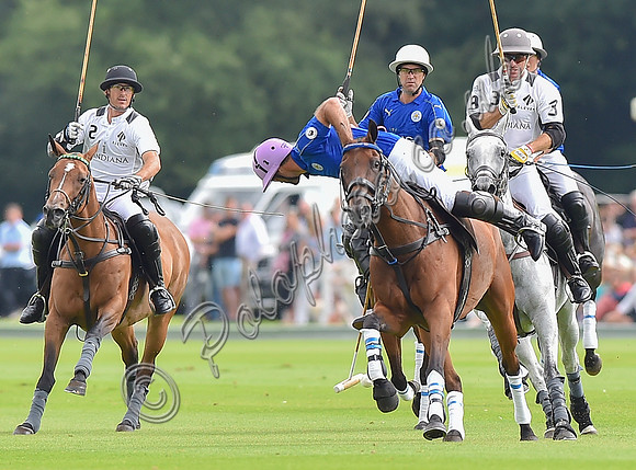 Gold Cup final pol action between La Indiana and King Power Foxes