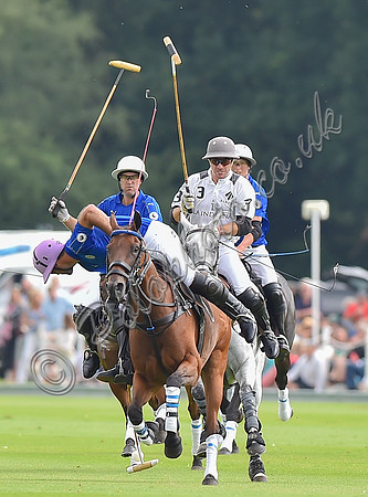 Gold Cup final pol action between La Indiana and King Power Foxes