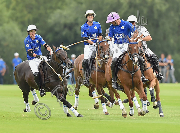 Gold Cup final pol action between La Indiana and King Power Foxes