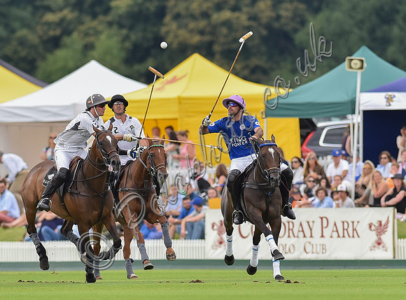 Gold Cup final pol action between La Indiana and King Power Foxes