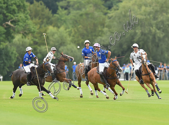 Gold Cup final pol action between La Indiana and King Power Foxes