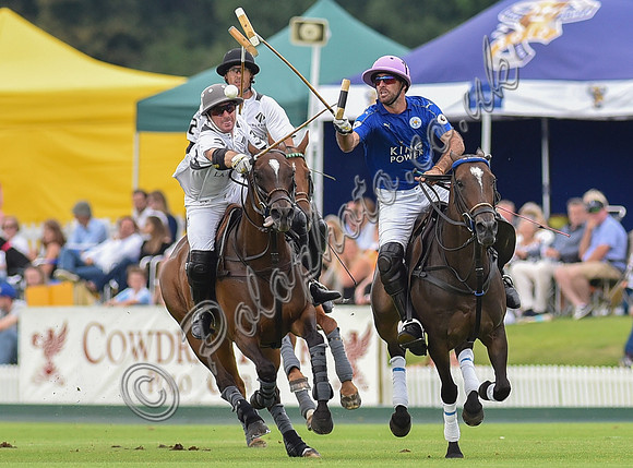 Gold Cup final pol action between La Indiana and King Power Foxes
