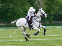 Gerald Balding Cup polo action Robyn Skincare v Saracens