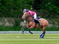 Gerald Balding Cup polo action Robyn Skincare v Saracens
