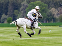 Gerald Balding Cup polo action Robyn Skincare v Saracens