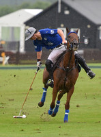 Gold Cup Polo action between King Power Foxes and La Bamba de Areco