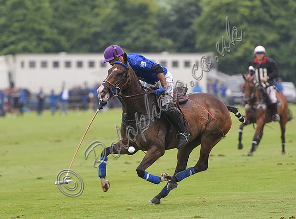 Gold Cup Polo action of Facundo Pieres, King Power Foxes