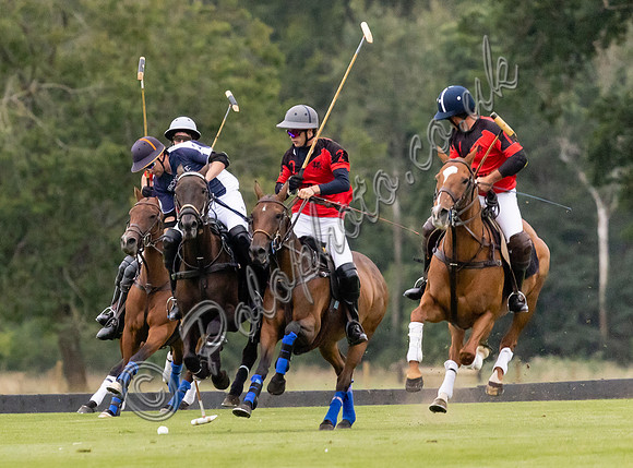 Polo action, Chairmans Cup, Cirencester Park