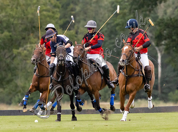 Polo action, Chairmans Cup, Cirencester Park