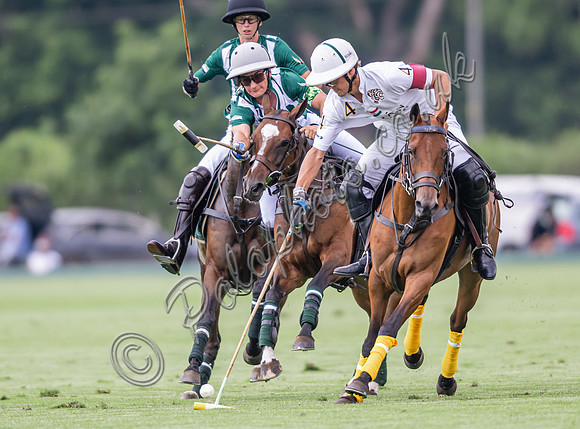 Polo action, 2024 Gold Cup, Cowdray Park Polo Club