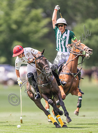 Polo action, 2024 Gold Cup, Cowdray Park Polo Club