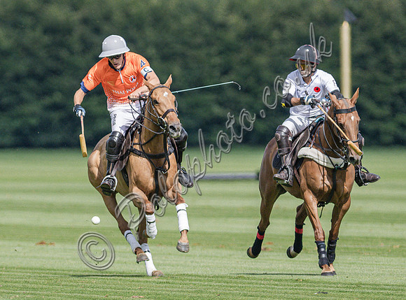 Polo action, 2025 Gold Cup, Cowdray Park Polo Club