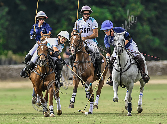 Polo action, Wichenford Bowl 2025 semi-final match, Beaufort Polo Club