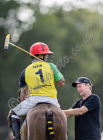 Raja Karim polo patron Clinova Circular
