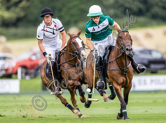 Polo action, 2024 Gold Cup, Cowdray Park Polo Club
