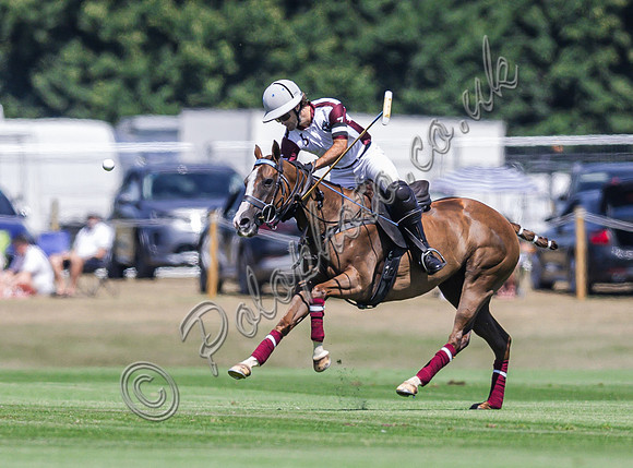 Polo action, 2025 Gold Cup quarter finals, Cowdray Park Polo Club