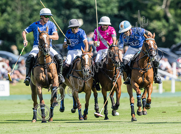 Polo action and presentation - 2024 Gold Cup, Cowdray Park Polo Club