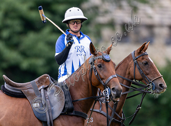 Chairman's Cup Polo action, 2026, Cirencester Park Polo Club