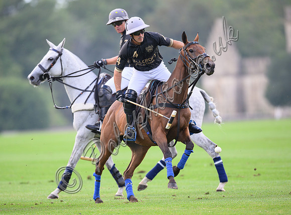 Chairman's Cup Polo action, 2026, Cirencester Park Polo Club