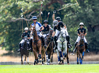 Chairman's Cup Polo action, 2026, Cirencester Park Polo Club