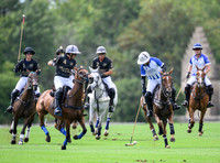 Chairman's Cup Polo action, 2026, Cirencester Park Polo Club