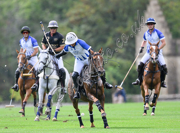 Chairman's Cup Polo action, 2026, Cirencester Park Polo Club