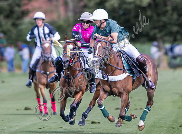 Polo action, 2024 Gold Cup, Cowdray Park Polo Club