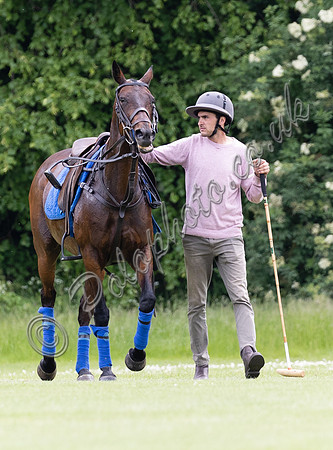 Polo action, June 12 Goal, Cirencester Park