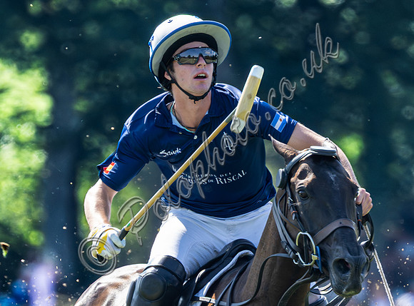 Polo action, 2025 Gold Cup quarter finals, Cowdray Park Polo Club
