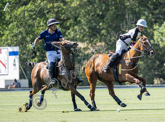Polo action, 2025 Gold Cup quarter finals, Cowdray Park Polo Club