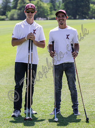 Polo action, 2025 Gold Cup quarter finals, Cowdray Park Polo Club