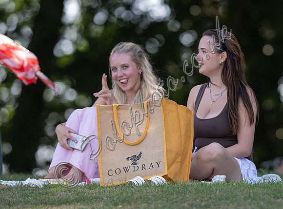 Polo action, 2025 Gold Cup quarter finals, Cowdray Park Polo Club