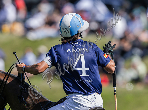 Polo action, 2025 Gold Cup quarter finals, Cowdray Park Polo Club