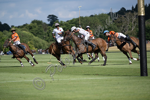 Polo action, 2025 Gold Cup, Cowdray Park Polo Club