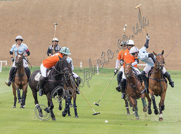 Polo action, 2022 Tyro Cup, Cowdray Park Polo Club