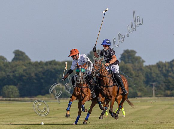 Polo action, County Cup 2025 league match, Cirencester Park