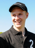 Head shot, Thady Duff wearing polo cap