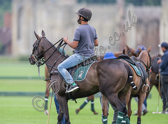 Polo action, 2024 Gold Cup, Cowdray Park Polo Club