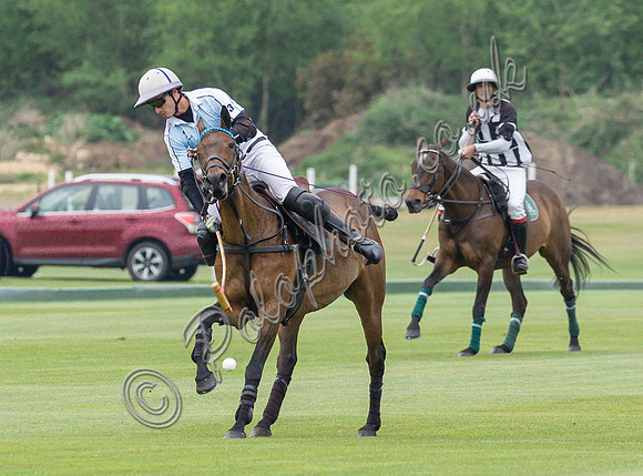 Polo action, 2022 Tyro Cup, Cowdray Park Polo Club