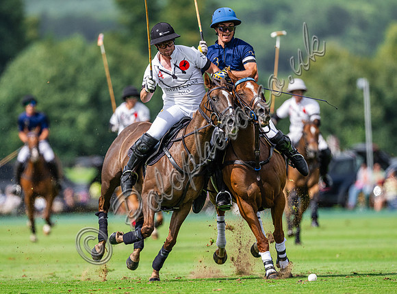 Polo action, Challenge Cup 2024, Cowdray Park Polo Club