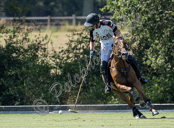 Polo action, 2025 Gold Cup quarter finals, Cowdray Park Polo Club