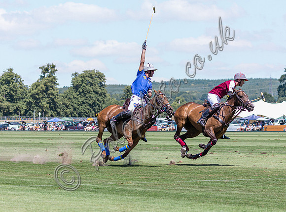 polo action Gold Cup quarter finals 2022, Cowdray Park Polo Club