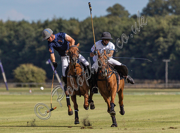 2025 County Cup semi-final action at Cirencester Park Polo Club