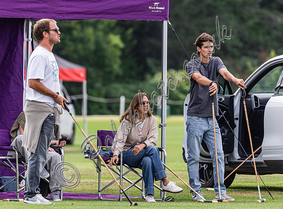 Polo action, The Ruins Cup (Holden White) 2024, Cowdray Park Polo Club