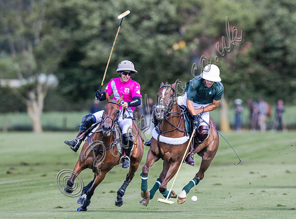 Polo action, 2024 Gold Cup, Cowdray Park Polo Club