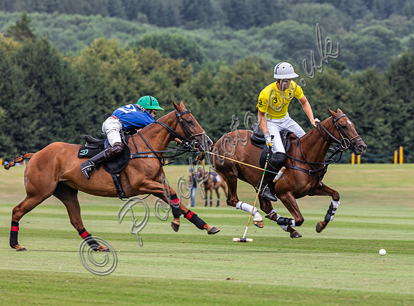Polo action, Holden White Final 2024, Cowdray Park Polo Club