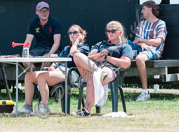 polo action Gold Cup quarter finals 2022, Cowdray Park Polo Club