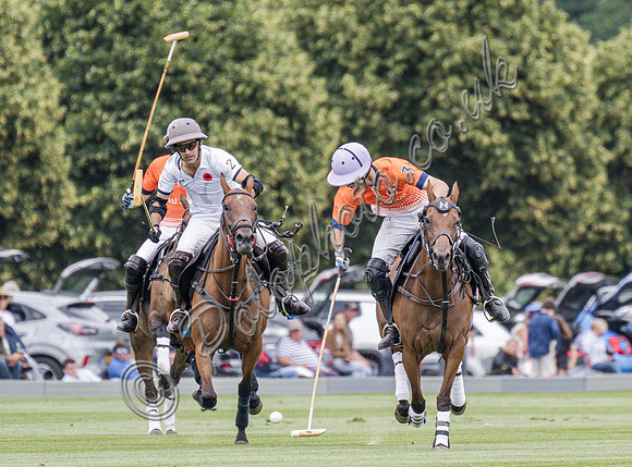 Polo action, 2025 Gold Cup, Cowdray Park Polo Club