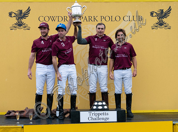 Presentation of the Trippetts Challenge James Wentworth Stanley Memorial trophy