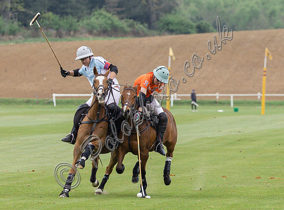 Polo action, 2022 Tyro Cup, Cowdray Park Polo Club